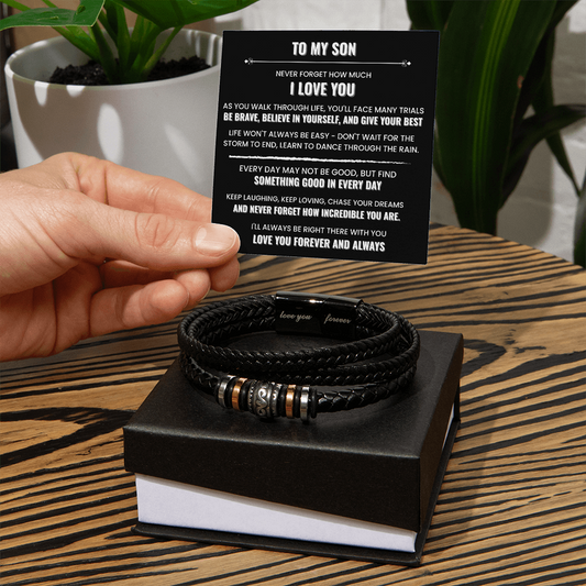 To My Son - Be Brave & Give Your Best