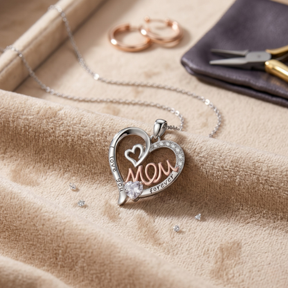 To My Beautiful Mom – Always Your Little Boy necklace gift set