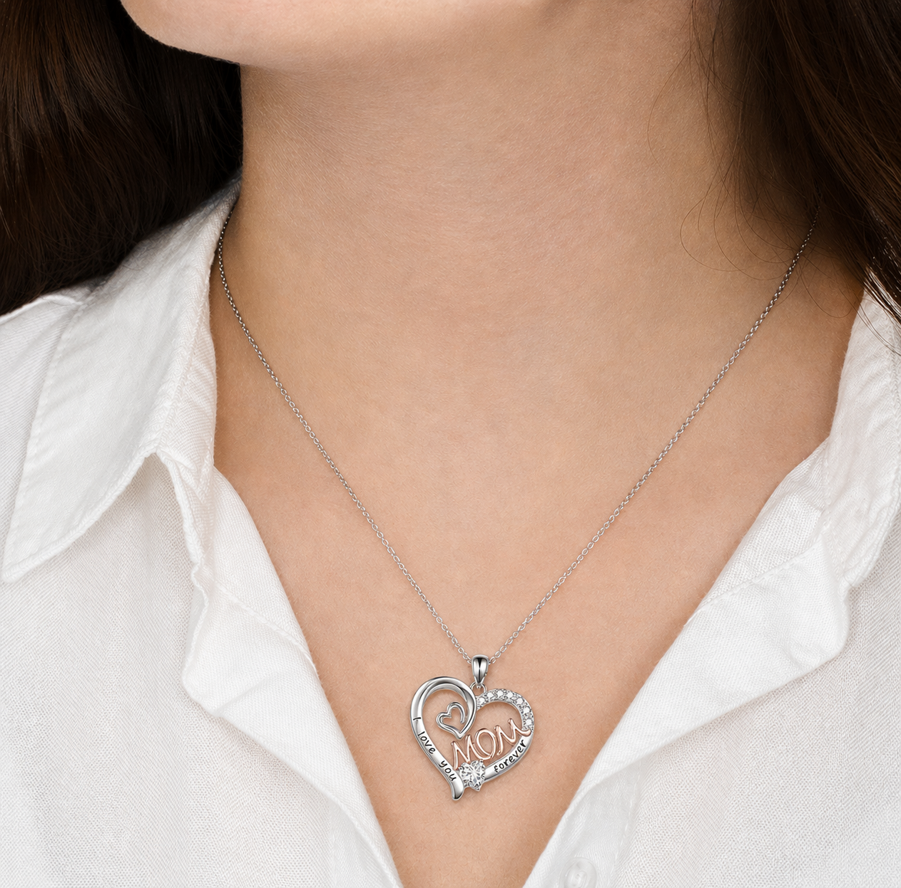 To My Beautiful Mom – Always Your Little Boy necklace gift set